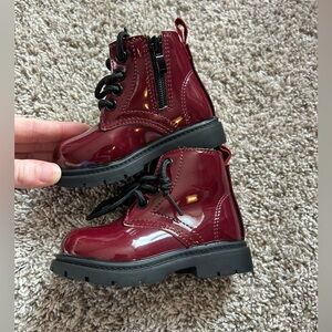 Toddler Maroon Boots